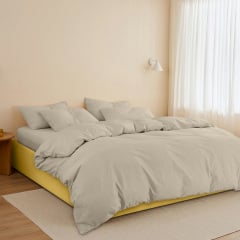 Ліжко двоспальне COSAS Papaya Summer 180x200 см Жовтий Бердянськ