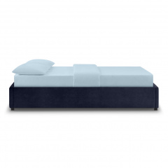 Ліжко двоспальне COSAS Mango Navy 160х200 см Синій Дніпрорудне