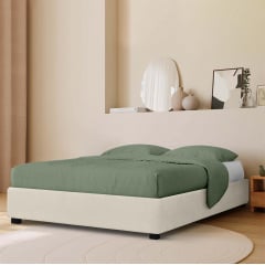 Ліжко двоспальне COSAS Mango Silk 180х200 см Магнолія Березне