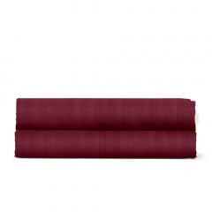 Євро простирадло 220х240 см сатин SANGRIA Cosas Бордовий Братське