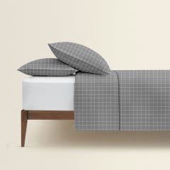 Евро наволочка COSAS CELLS CS1 50х70 см Серый Ясногородка