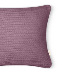 Наволочка COSAS Aurora Knitted Braid 45х45 см Лаванда Кременчук