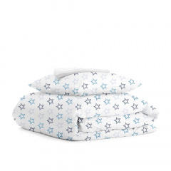 Дитяча постільна білизна CLEAR Stars COSAS Блакитний 110х140 см Ясногородка