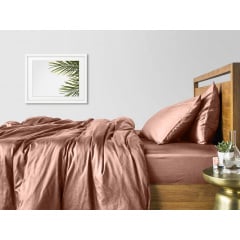 Наволочка COSAS BEIGE SATIN Сатин 70х70 см Бежевий Кривий Ріг