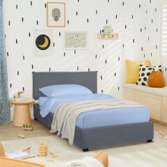 Ліжко односпальне COSAS Mango Beluga 90х200 см Маренго Львів