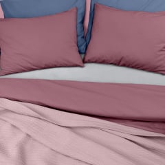 Плед-покривало косичка COSAS 230х240 см Blush Knitted Braid Сакура Нова Прага