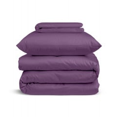 Подростковое постельное белье сатин INK Cosas Фиолетовый 160х220 см Конотоп