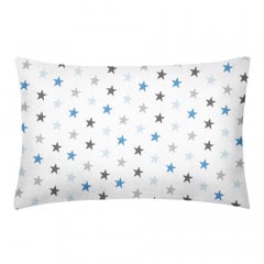 Дитяча наволочка COSAS BLUE STARS Ранфорс 40х60 см Блакитний Ромни