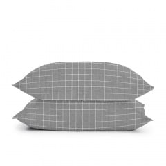 Набор наволочек COSAS CELL CS1 50х70 см Серый Киев