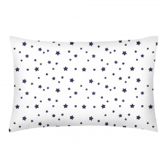 Евро комплект на резинке COSAS STARFALL BLUE Ранфорс 200х220 см Киев