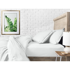 Набор Простыня на резинке 140х200 см WHITE BLACK COSAS Киев