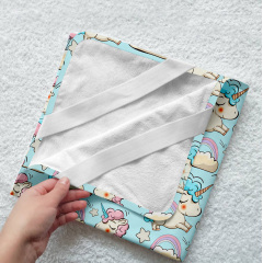 Непромокаючий наматрацник 70х120 см MINT UNICORN COSAS М'ятний Київ