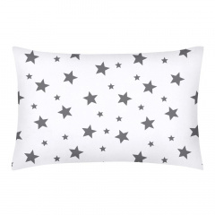 Семейная постель с простыней на резинке Big Star CS2 COSAS серый 2х160х220 см Смела