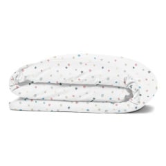 Двоспальна підковдра COSAS COLORFUL BLOTS Ранфорс 180х220 см Білий Ясногородка