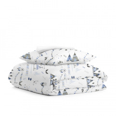 Подростковое постельное белье DREAM WIGWAM COSAS Голубой 155х215 см Киев