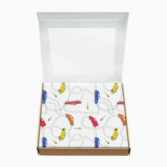 Байкові пелюшки CARS COSAS Білий 80х100 см Новомосковськ