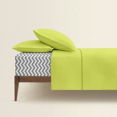 Евро постельное белье Lime CS4 COSAS Лайм 200х220 см Славута