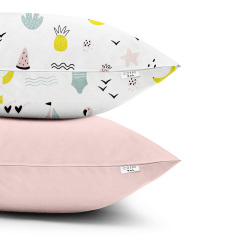 Набор наволочек COSAS BEACH ROSE 50х70 см Розовый/белый Иршава