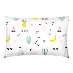 Набор наволочек COSAS BEACH ROSE 50х70 см Розовый/белый Иршава