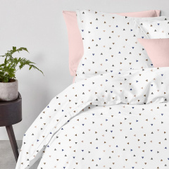 Євро постільна білизна Delta CS4 COSAS Білий 200х220 см Кременець