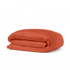 Підліткова постіль з простирадлом на гумці Orange CS1 COSAS помаранчевий 160х220 см Дзензелівка