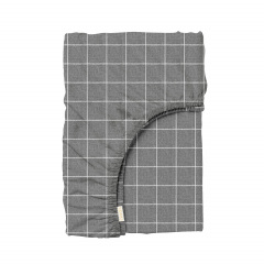 Простыня на резинке 140х200 см CELL CS1 COSAS серый Надворная