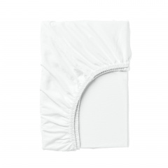 Подростковая постель с простыней на резинке AZURE COSAS бирюзовый 155х215 см Ясногородка