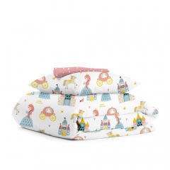 Дитяча постільна білизна Princess CS3 COSAS Білий 110х140 см Краматорськ