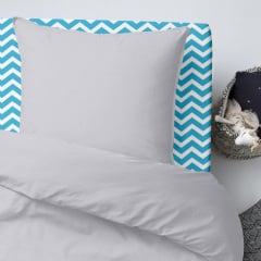 Подростковое постельное белье SMOKY COSAS серый 155х215 см Вышгород