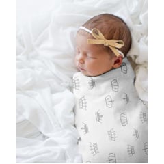 Набір пелюшок COSAS STARS & CROWN Бязь 80х100 см 2 шт Бежевий Нова Прага