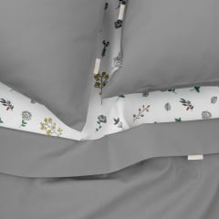 Полуторна постільна білизна Shadow CS5 COSAS Графіт 160х220 см Запоріжжя