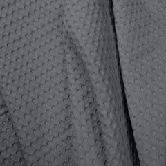 Покривало 160х230 Smoky Waffle Weave COSAS сірий Броди