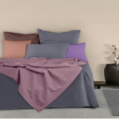 Покривало 240х260 Aurora Knitted Braid COSAS лаванда Бердичів