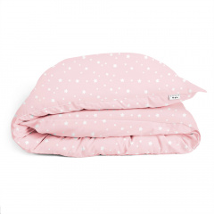 Підліткова постіль з простирадлом на гумці ROSE STARFALL COSAS рожевий 155х215 см Генічеськ