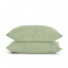 Набір наволочок COSAS DARK CHERRY & OLIVE SET 50х70 см 4 шт Вишневий/Оливковий Дніпрорудне