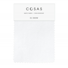 Скатертина на стіл водовідштовхувальна COSAS 140х180 SNOW CS1 Кременець