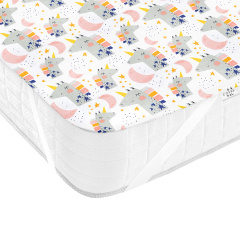 Непромокаючий наматрацник 70х120 см UNICORN MOON COSAS Білий Коломия