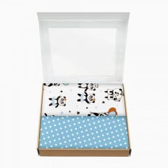 Набір пелюшок COSAS PANDA Бязь 80х100 см 2 шт Білий Куп'янськ