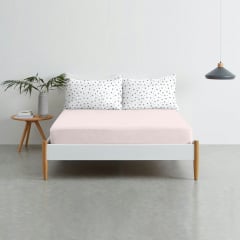 Набор наволочки и простыни 3 шт ROSE STARFALL G WHITE COSAS белый Гуляйполе