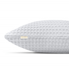 Наволочка COSAS Snow Greek Waffle 50х50 см Белый Конотоп