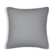 Наволочка COSAS Smoky Waffle Weave 50х50 см Сірий Цумань