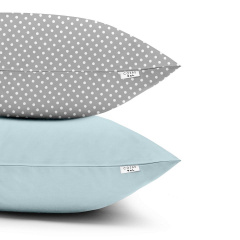 Набір наволочок COSAS GREY DOTS CS1 50х70 см Блакитний/сірий Білгород-Дністровський