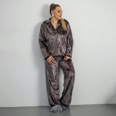 Пижама женская COSAS Vella L Коричневый (Vella_brown_L) Киев