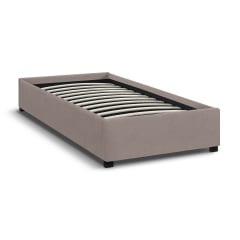 Ліжко односпальне COSAS Mango Savana 90х200 см Кварц Костопіль