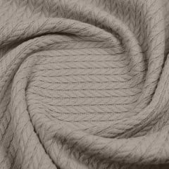 Плед-покрывало косичка COSAS 230х240 см Bronze Knitted Braid Кварцевый Киев