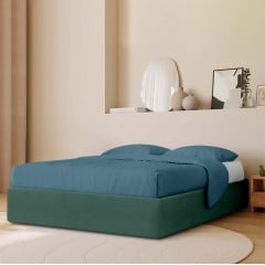 Ліжко двоспальне COSAS Papaya Forest 180х200 см Зелений Бердянськ