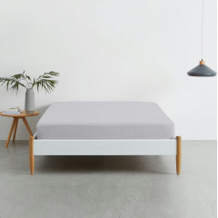 Евро постель с простыней на резинке GEMSTONES CS11 Cosas оранжевый 200х220 см Камень-Каширский