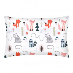 Підліткова постіль з простирадлом на гумці ANIMALS CS6 Cosas рожевий 160х220 см Іршава