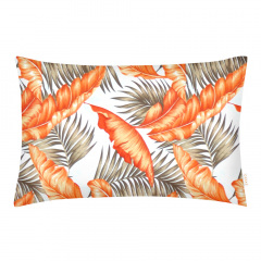 Євро постільна білизна ORANGE PALMS CS2 COSAS помаранчевий 200х220 см Хмільник
