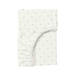 Простынь на резинке 160х200 см MINI DOTS CS3 COSAS белый Гуляйполе